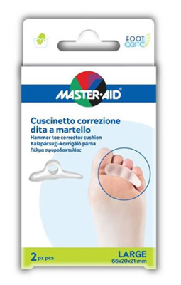 CORRETTORE DITA A MARTELLO MASTER-AID FOOTCARE LARGE 2 PEZZI C13 - Farmadott.it