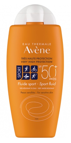 EAU THERMALE AVENE SOLARE FLUIDO SPORT SPF 50+ 100 ML - Farmadott.it