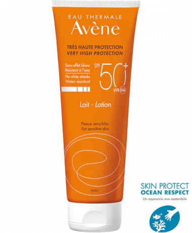 EAU THERMALE AVENE SOLARE LATTE SPF50+ 250 ML NUOVA FORMULA - Farmadott.it