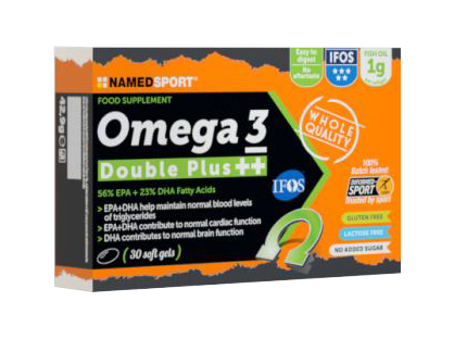 OMEGA 3 DOUBLE PLUS++ 30 SOFT GEL - Farmadott.it