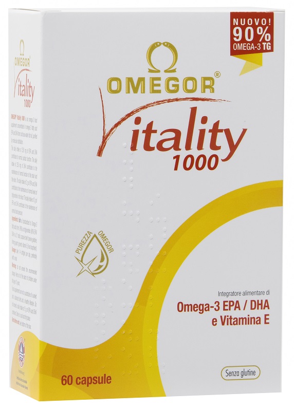 OMEGOR VITALITY 1000 60 CAPSULE MOLLI - Farmadott.it