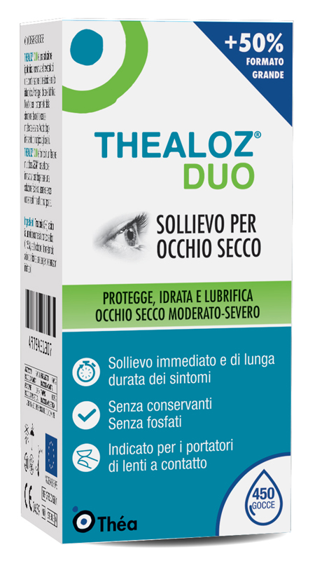 THEALOZ DUO SOLUZIONE OFTALMICA FLACONE 15 ML - Farmadott.it