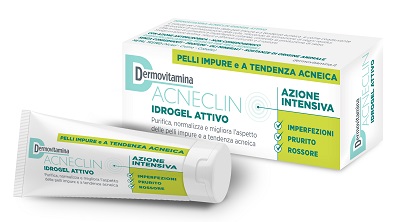 DERMOVITAMINA ACNECLIN IDROGEL ATTIVO AZIONE INTENSIVA 40 ML - Farmadott.it