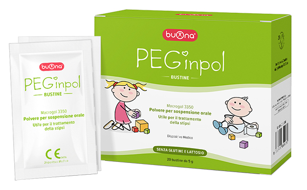 PEGINPOL MACROGOL 3350 SOSPENSIONE ORALE 20 BUSTINE - Farmadott.it