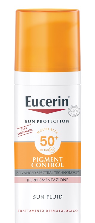 EUCERIN SUN PROTECTION SPF 50+ PIGMENT CONTROL SUN FLUID 50 ML - Farmadott.it
