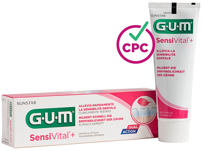 GUM SENSIVITAL + DENTIFRICIO 75 ML - Farmadott.it
