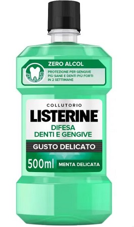 LISTERINE DENTI & GENGIVE DELICATO 500 ML - Farmadott.it