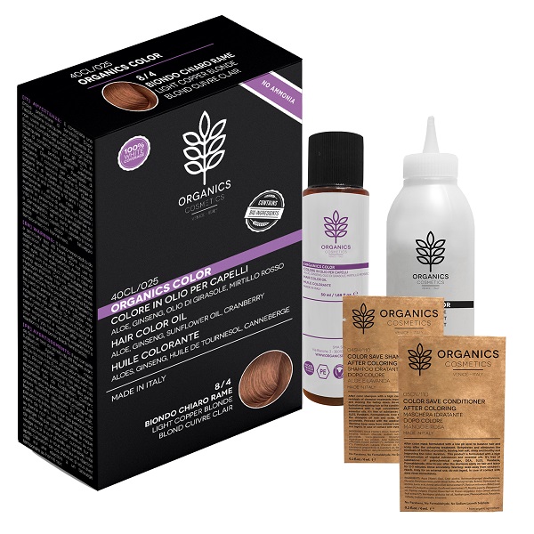ORGANICS PHARM ORGANICS COLOR 8/4 BIONDO CHIARO RAME - Farmadott.it