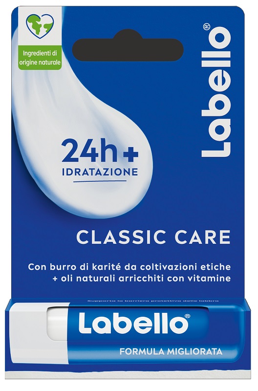 LABELLO CLASSIC CARE STICK 24H IDRATAZIONE FONDENTE SULLE LABBRA 5,5 ML - Farmadott.it