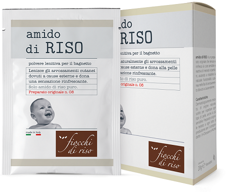 FIOCCHI DI RISO AMIDO DI RISO POLVERE LENITIVO 100 G - Farmadott.it