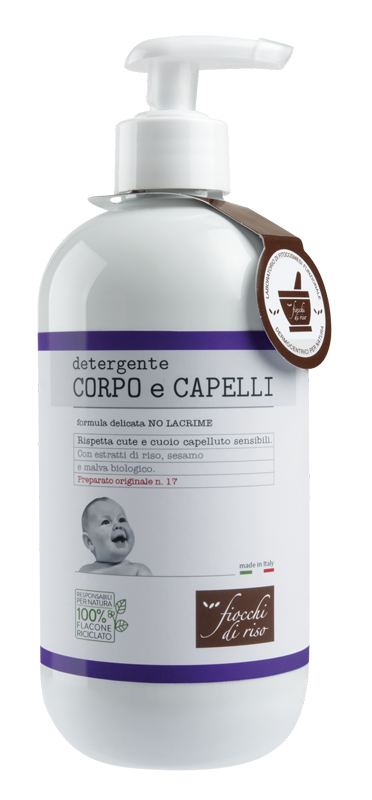 FIOCCHI DI RISO DETERGENTE CAPELLI E CORPO 400 ML - Farmadott.it
