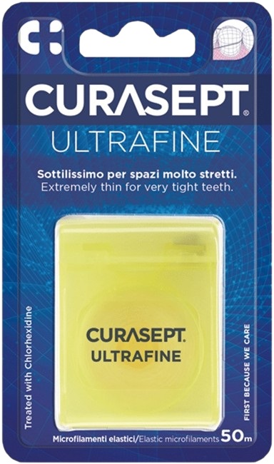 CURASEPT ULTRAFINE FILO INTERDENTALE NON CERATO CLOREXIDINA - Farmadott.it