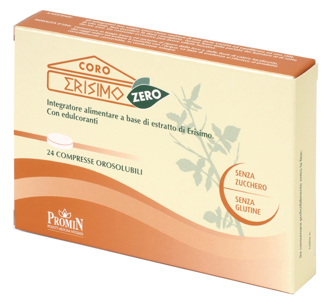CORO ERISIMO ZERO 24 COMPRESSE OROSOLUBILI - Farmadott.it