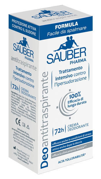 SAUBER DEOANTITRASPIRANTE 72H CREMA 30 ML - Farmadott.it