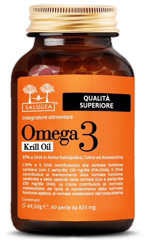 SALUGEA OMEGA 3 KRILL OIL 60 PERLE - Farmadott.it
