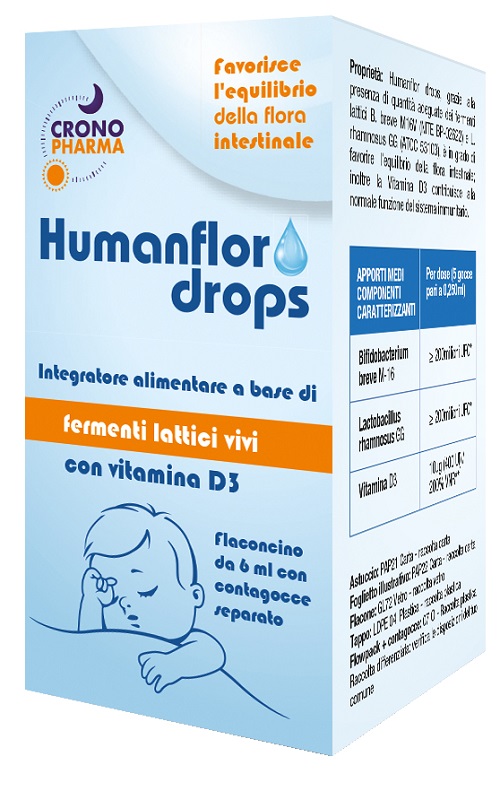 HUMANFLOR DROPS 6 ML - Farmadott.it