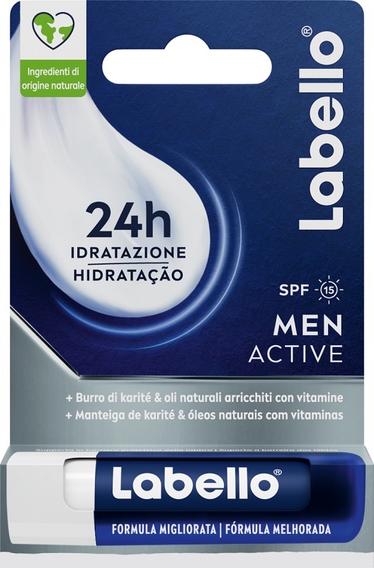LABELLO ACTIVE FOR MEN SPF 15 5,5 ML - Farmadott.it
