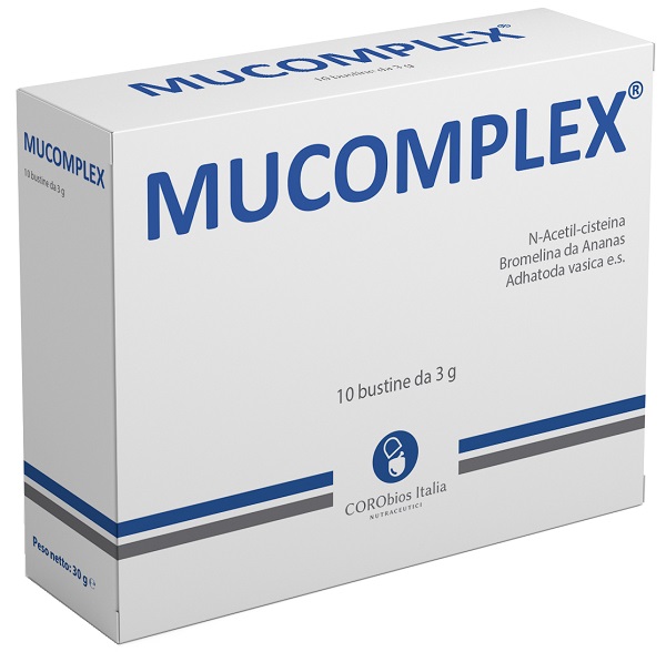 MUCOMPLEX 10 BUSTINE DA 3 G - Farmadott.it
