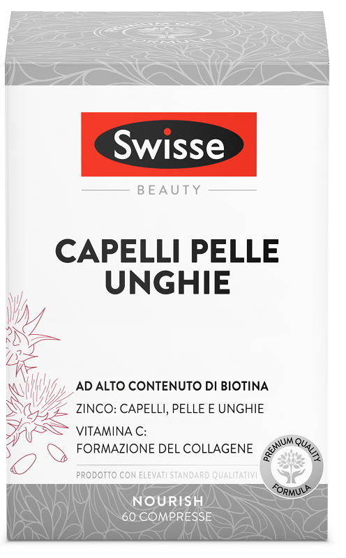 SWISSE CAPELLI PELLE UNGHIE 60 COMPRESSE - Farmadott.it