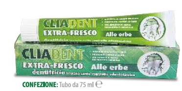 CLIADENT DENTIFRICIO ALITO FRESCO ALLE ERBE 75 ML - Farmadott.it