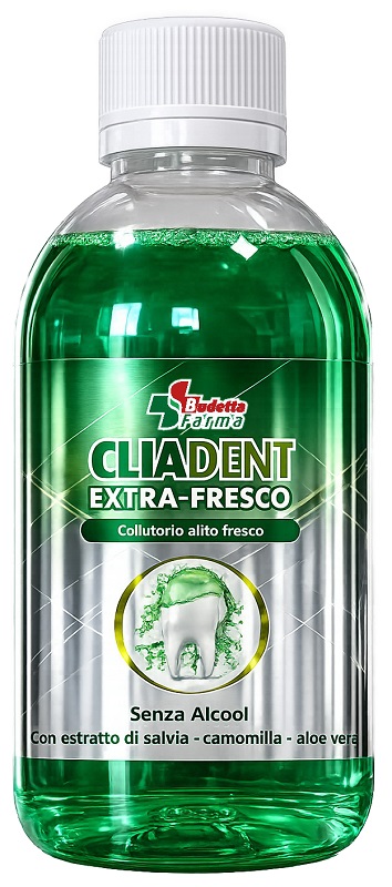 CLIADENT COLLUTORIO ALITO FRESCO ALLE ERBE 500 ML - Farmadott.it
