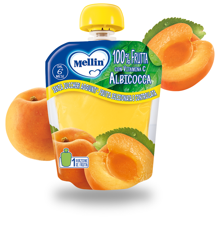 MELLIN POUCH ALBICOCCA 90 G - Farmadott.it