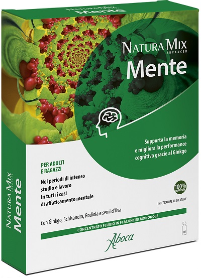 NATURA MIX ADVANCED MENTE 10 FLACONCINI - Farmadott.it