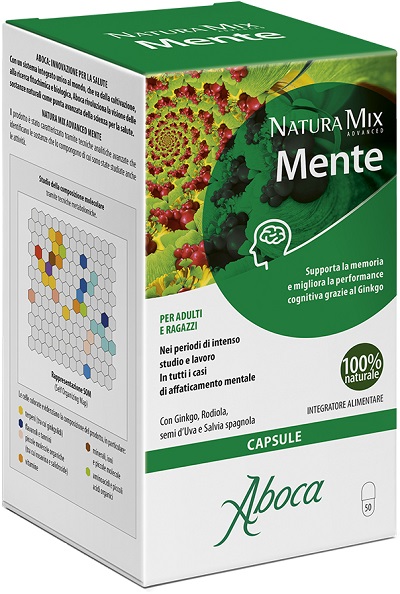 NATURA MIX ADVANCED MENTE 50 CAPSULE - Farmadott.it