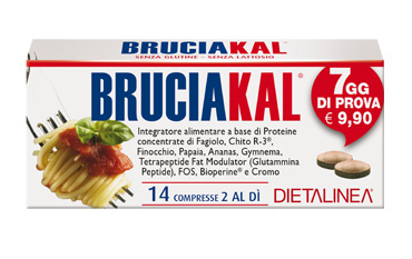 BRUCIAKAL 7 DAYS 14 COMPRESSE DIETALINEA - Farmadott.it