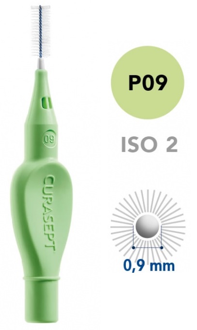 CURASEPT PROXI P09 VERDE CHIARO/LIGHT GREEN 5 PEZZI - Farmadott.it
