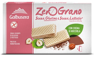 ZEROGRANO WAFER NOCCIOLA 180 G - Farmadott.it