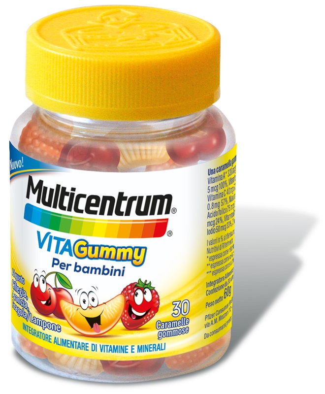 MULTICENTRUM VITAGUMMY 30 CARAMELLE GOMMOSE - Farmadott.it