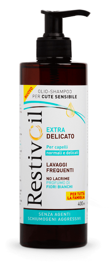 RESTIVOIL EXTRA DELICATO OLIO SHAMPOO PER CUTE SENSIBILE 400 ML - Farmadott.it