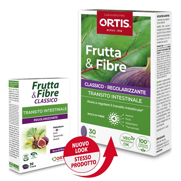 FRUTTA & FIBRE CLASSICO 30 COMPRESSE - Farmadott.it