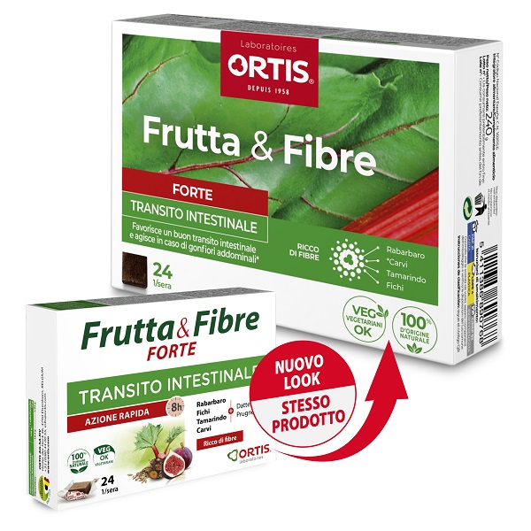 FRUTTA & FIBRE FORTE 24 CUBETTI - Farmadott.it
