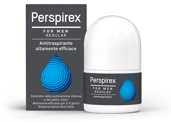 PERSPIREX FOR MEN REGULAR ANTITRASPIRANTE ROLL ON 20 ML - Farmadott.it