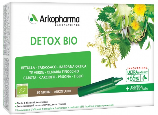 ARKOFLUIDI DETOX BIO 20 FIALE - Farmadott.it