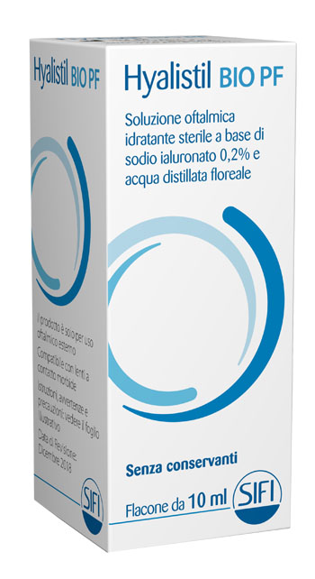 GOCCE OCULARI HA 0,2% E ACQUE DISTILLATE HYALISTIL BIO PF FRUTTI ROSSI 10 ML - Farmadott.it