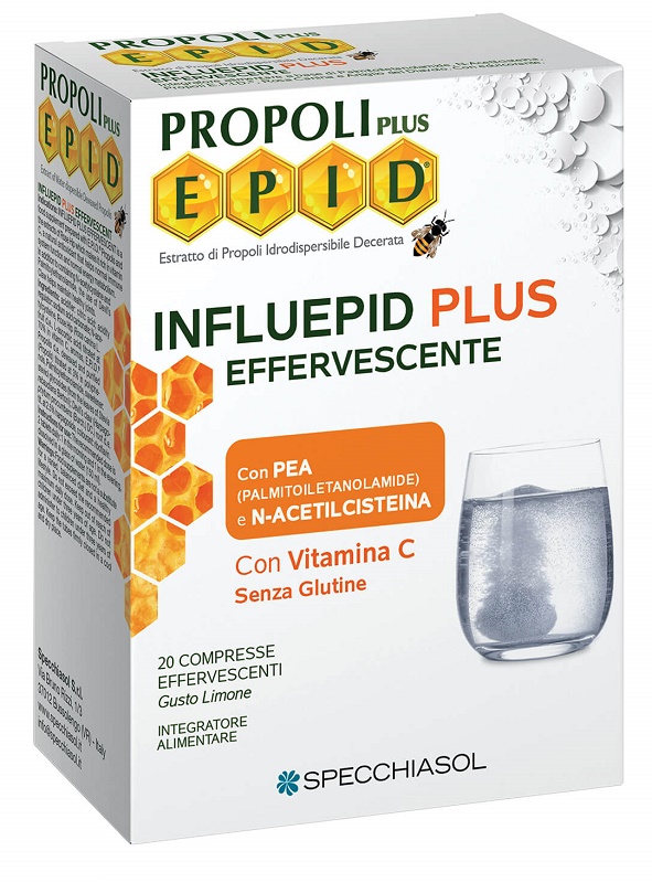 INFLUEPID PLUS EFFERVESCENTE PEA 20 COMPRESSE - Farmadott.it