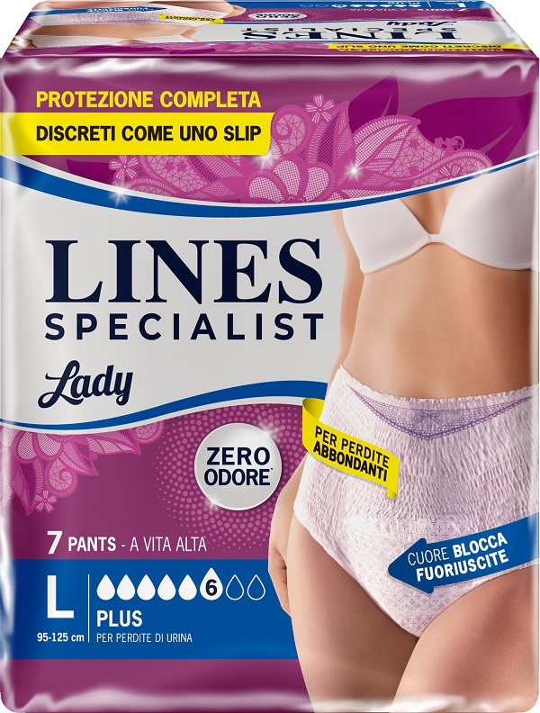 LINES SPECIALIST PANTS LADY PLUS L FARMA 7 PEZZI - Farmadott.it