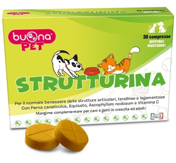 BUONAPET STRUTTURINA 30 COMPRESSE - Farmadott.it