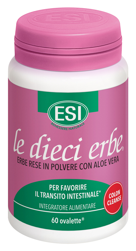 ESI LE DIECI ERBE COLON CLEANSE 60 OVALETTE - Farmadott.it