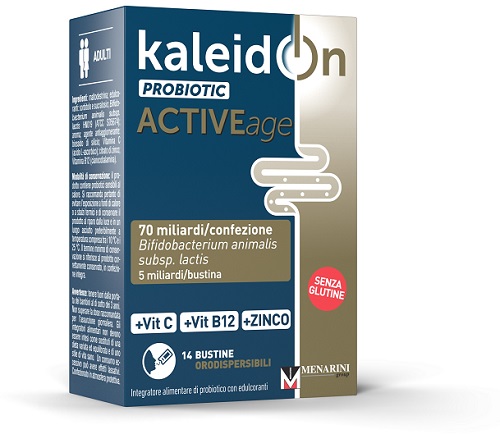 KALEIDON PROBIOTIC ACTIVE AGE 14 BUSTINE - Farmadott.it