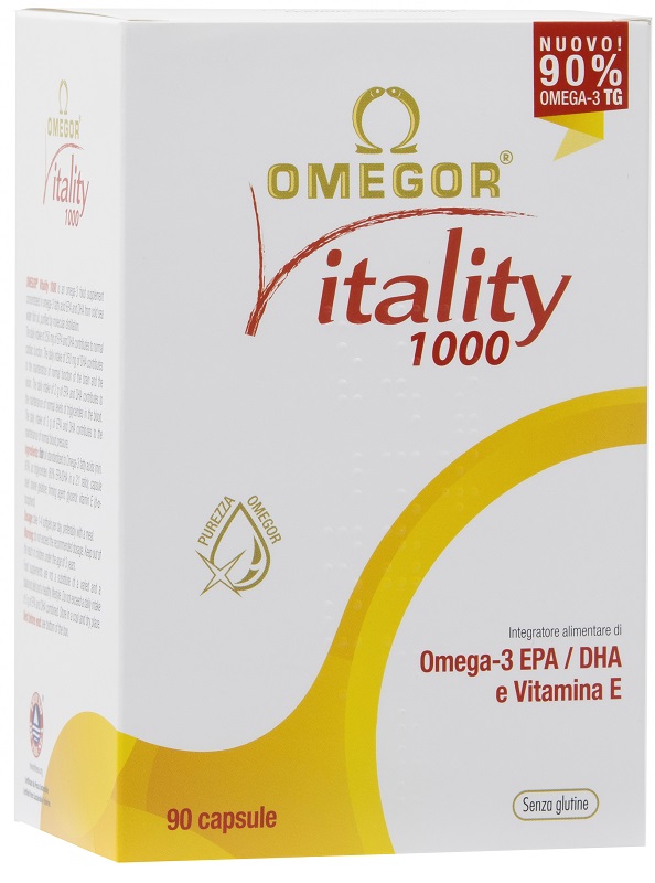 OMEGOR VITALITY 1000 90 CAPSULE - Farmadott.it