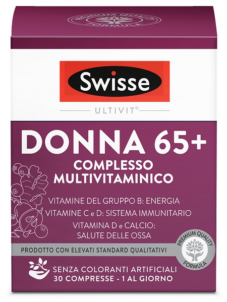 SWISSE DONNA 65+ COMPLESSO MULTIVITAMINICO 30 COMPRESSE - Farmadott.it