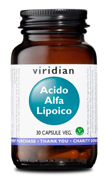 VIRIDIAN ACIDO ALFA LIPOICO 30 CAPSULE VEGETALI - Farmadott.it