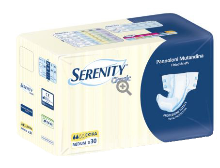 SERENITY PANNOLONE A MUTANDINA CLASSIC EXTRA XL 15 PEZZI - Farmadott.it