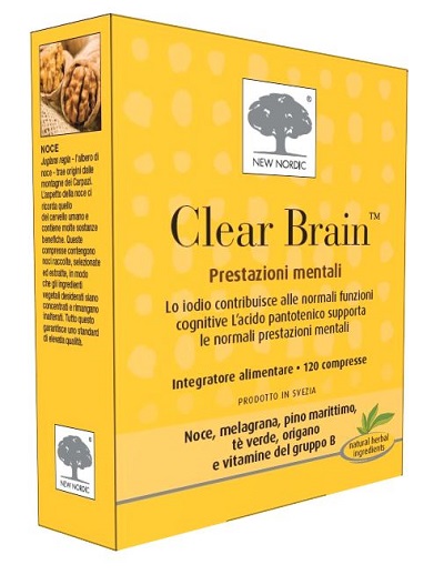 CLEAR BRAIN 120 COMPRESSE - Farmadott.it