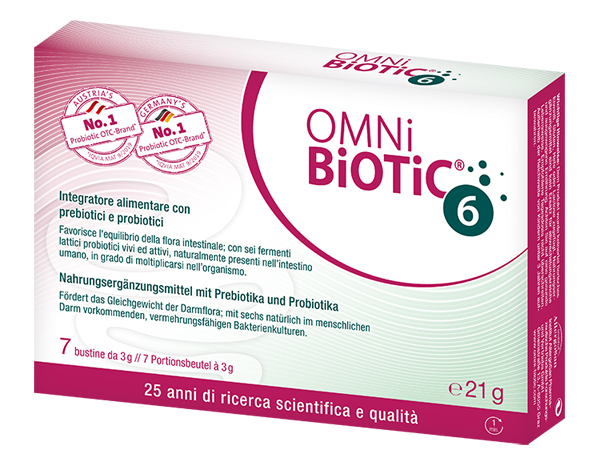 OMNI BIOTIC 6 POLVERE 7 BUSTINE DA 3 G - Farmadott.it
