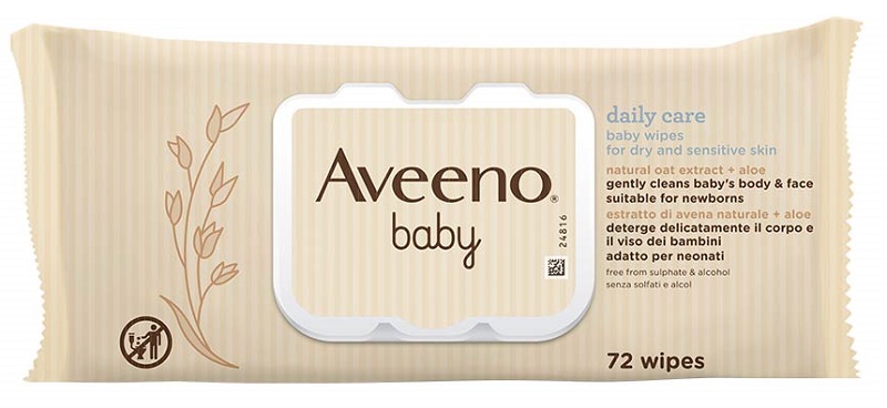 AVEENO BABY SALVIETTINE 72 PEZZI - Farmadott.it